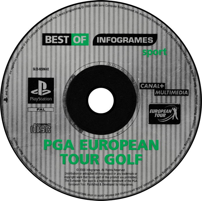 PGA European Tour Golf media 7 for Playstation